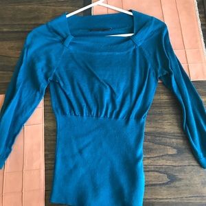 Dark turquoise sweater